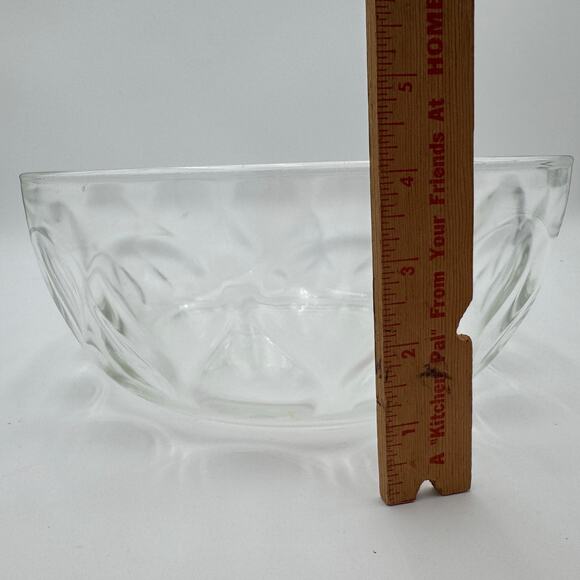 Vintage Pyrex Bowl Teardrop Thumbprint 10" Serving or Mixing - Picture 3 of 6